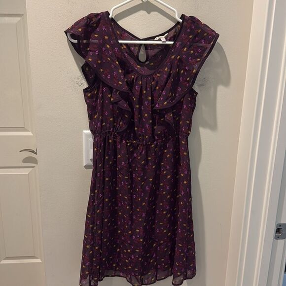 Bundle of Two Dresses purple Flutter Sleeves size small - Picture 8 of 12